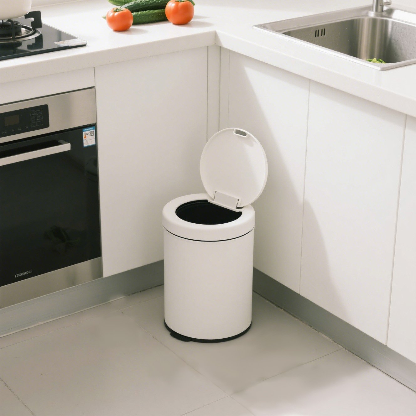 フリップトップゴミ箱の全体画像