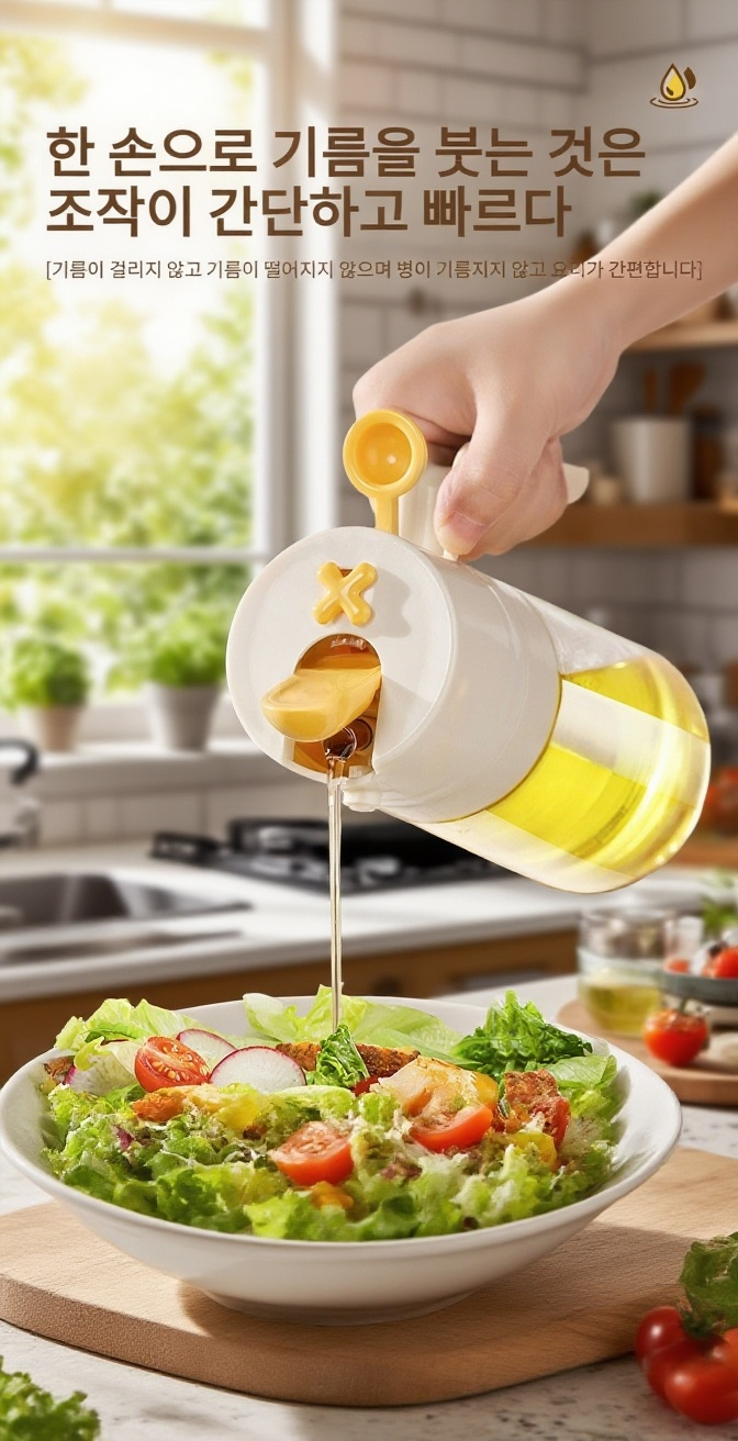 위생적이고 안전한 양념 보관병