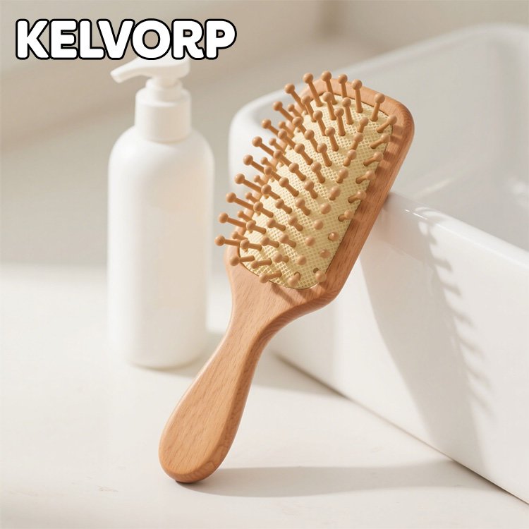 แปรงนวดหนังศีรษะแบบลม