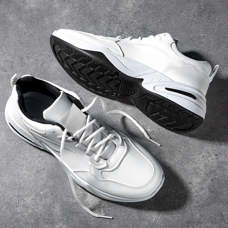 メンズ本革スニーカー