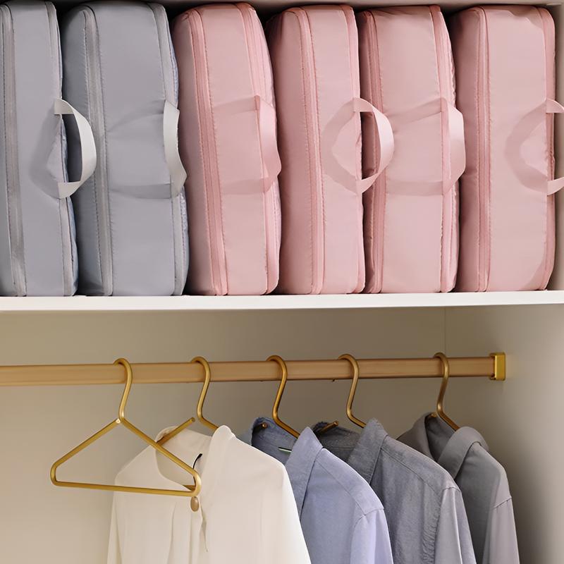 MEET ダブルファスナーダウンジャケット収納袋