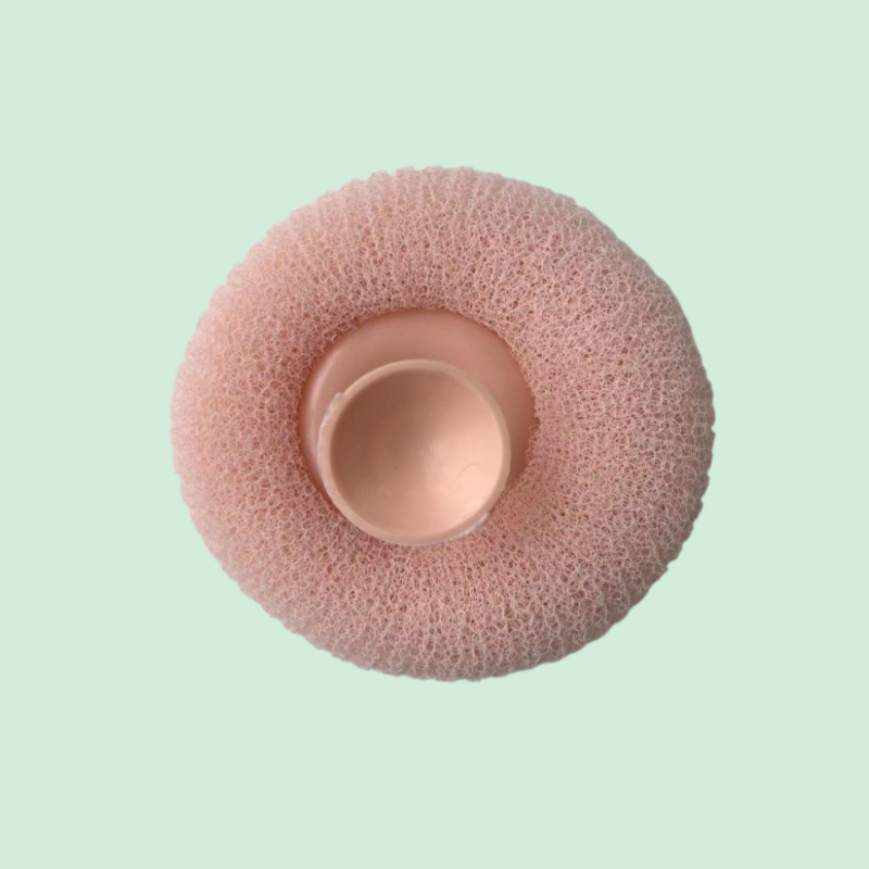 Bath soft suction cup flower ball