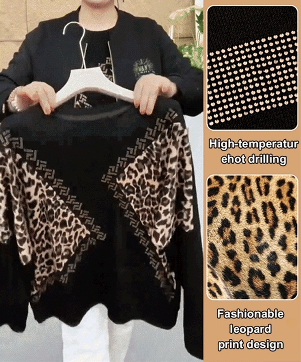 燙鑽拼接洋氣遮肚t卹