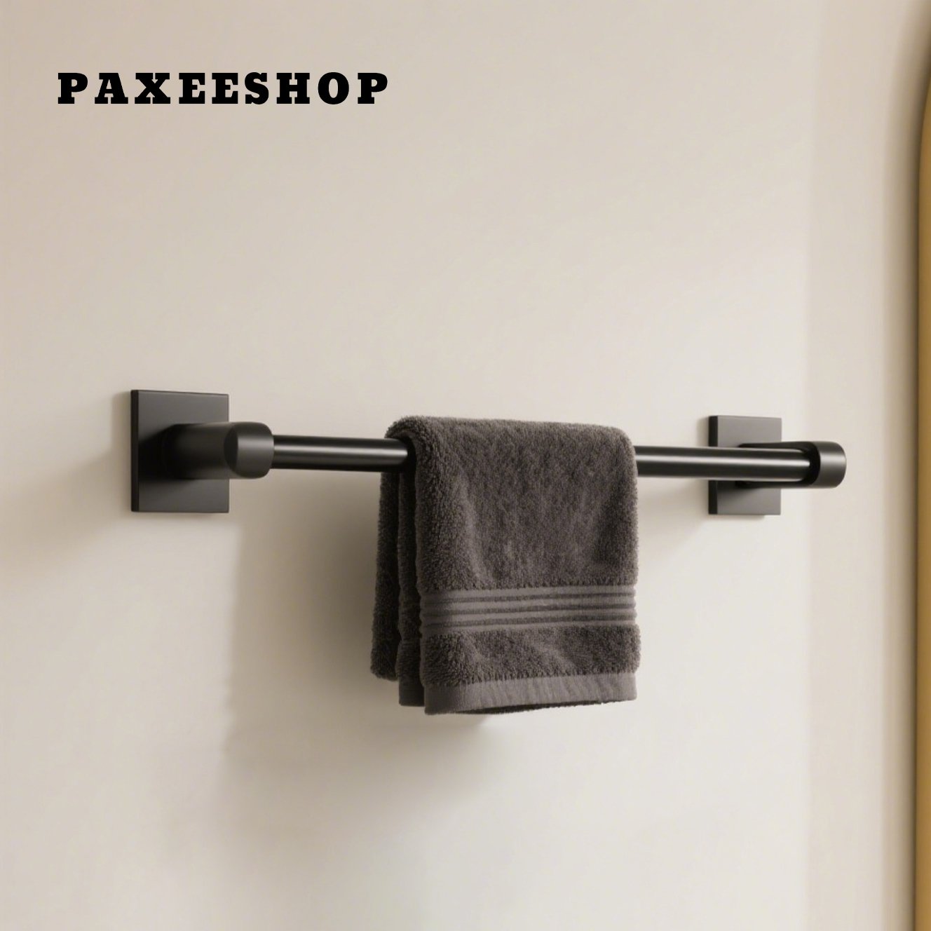 펀치 없는 욕실 타월 걸이