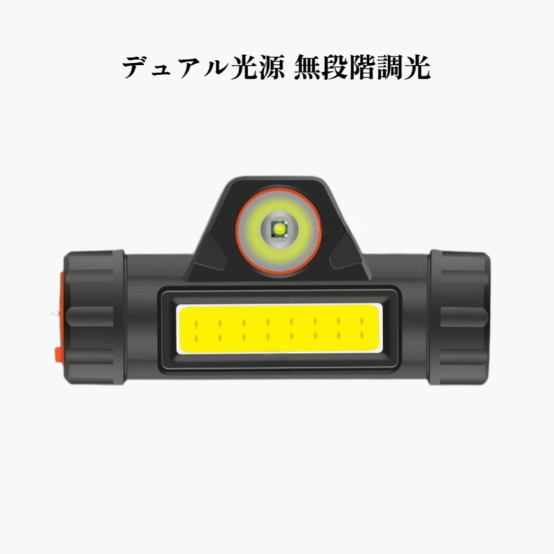 強力なヘッドマウント屋外ライト