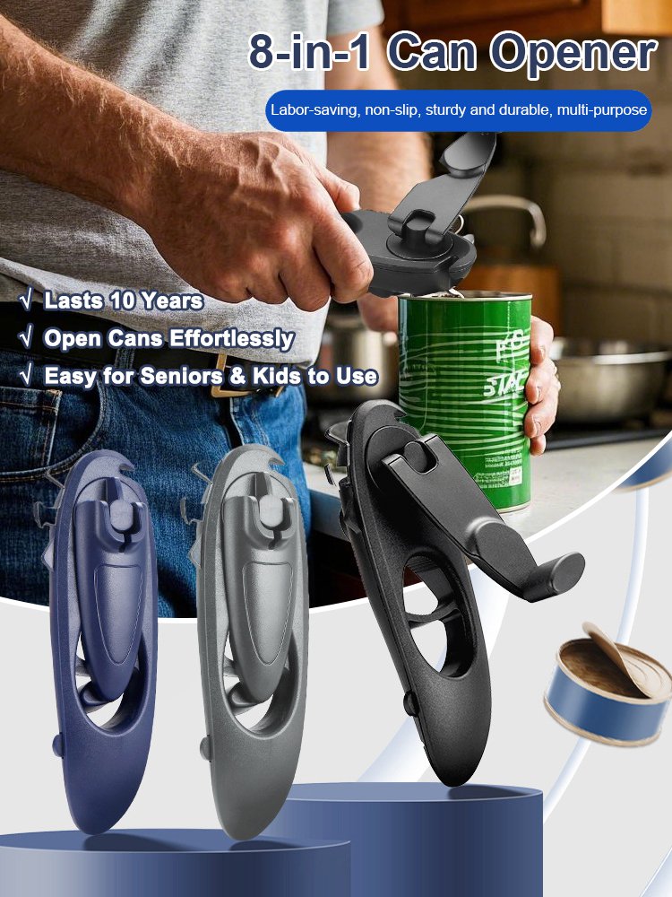 E0175 8-in-1 can opener