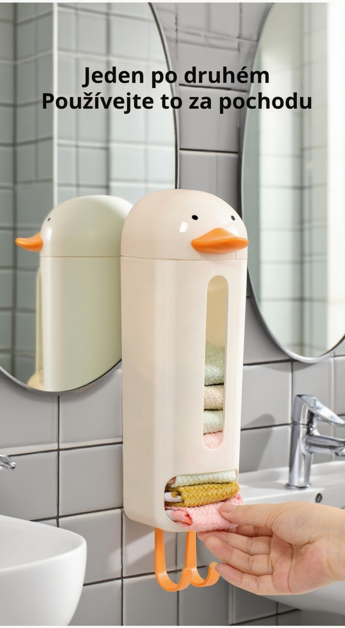 Stylová dekorace na zeď s kresleným obrázkem