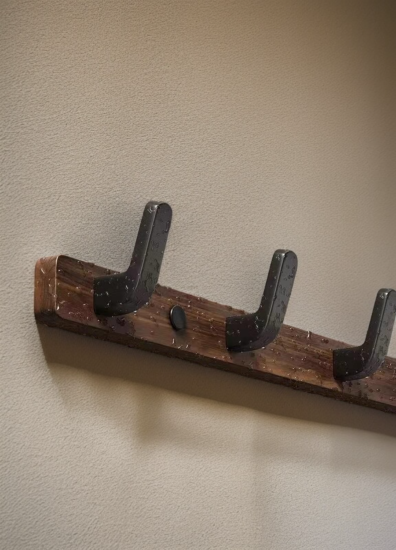 Modern design punch-free clothes hanger