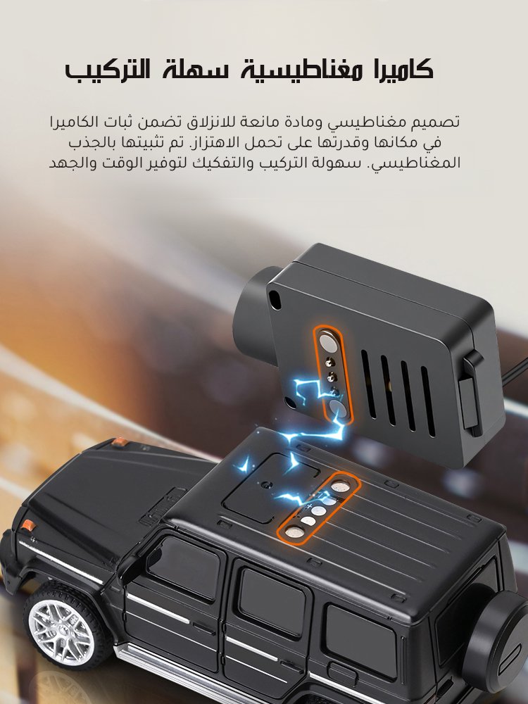 لعبة سيارة بورشه بتحكم عن بعد ومزودة بكاميرا 