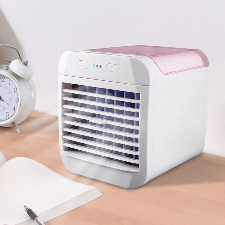 オフィスで使用中のJL-ミニ型冷風機