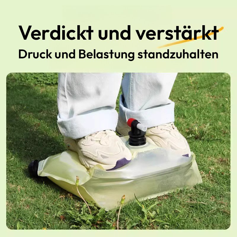 Tragbarer, faltbarer Trinkwassereimer für den Außenbereich