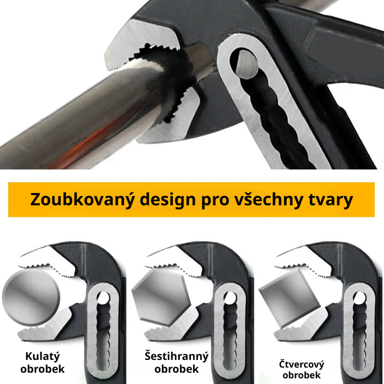 Multifunkční univerzální klíč na potrubí