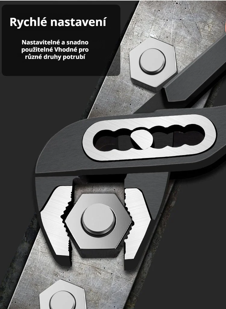 Profesionální klíč na potrubí pro domácí i průmyslové použití