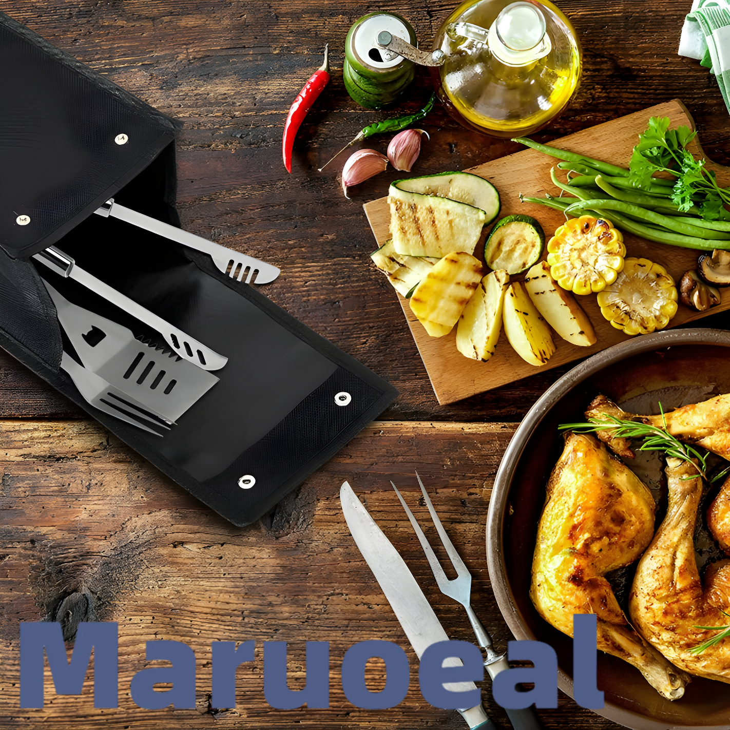 Úložná taška z oxfordské tkaniny na nářadí, grilovací potřeby a kutilské pomůcky