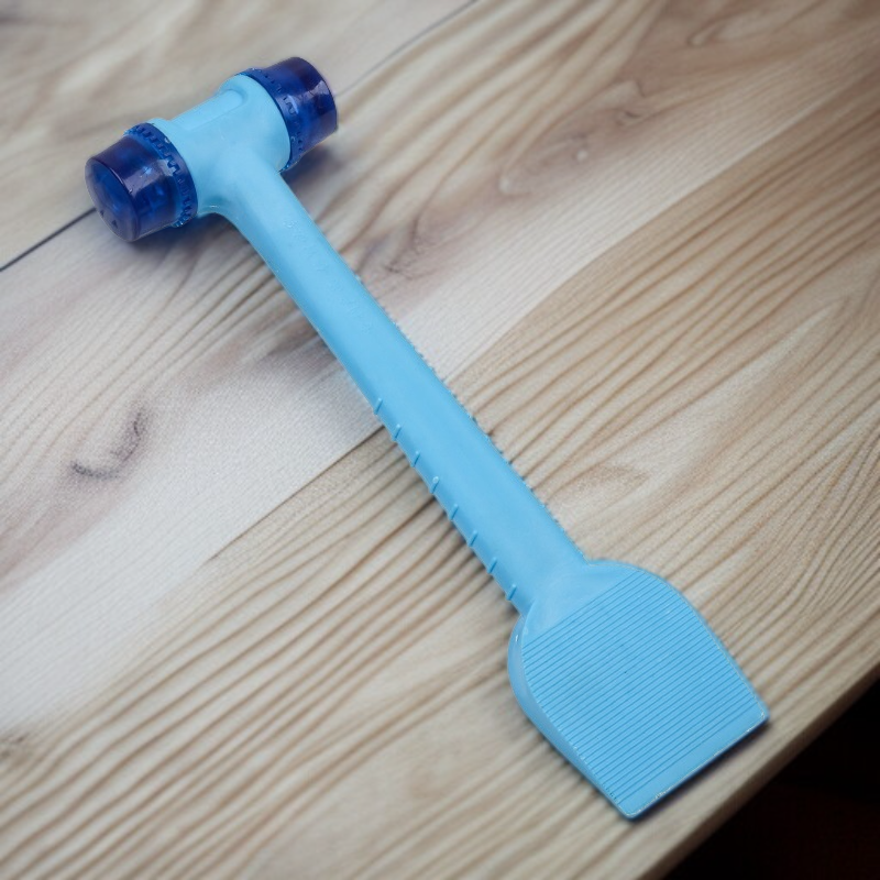 투인원 고무망치 문창 설치 겸용 가죽망치 타일 조립 전용공구망치