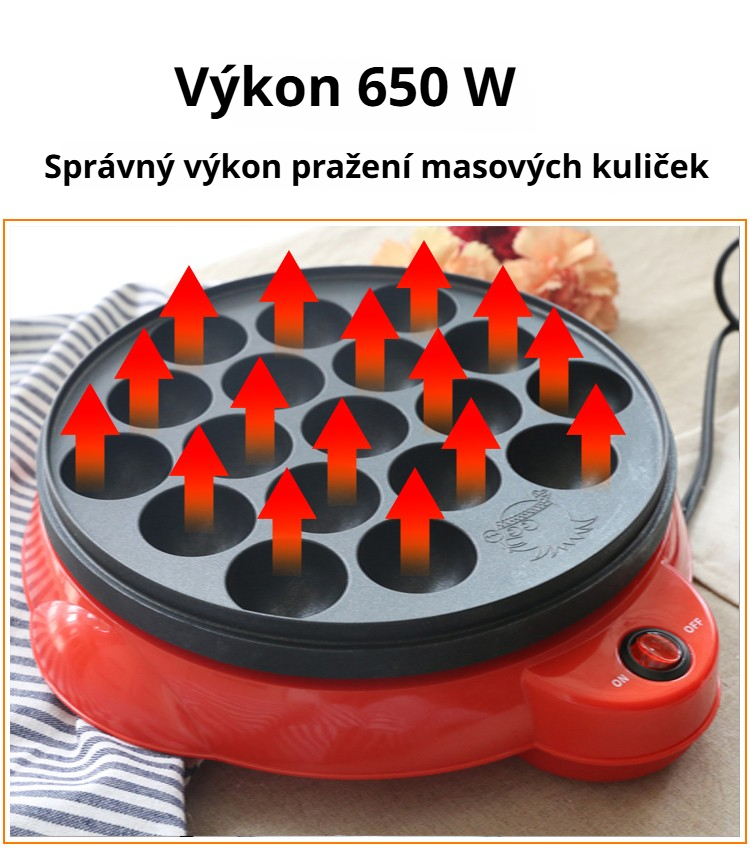 Příslušenství ke stroji na takoyaki kuličky