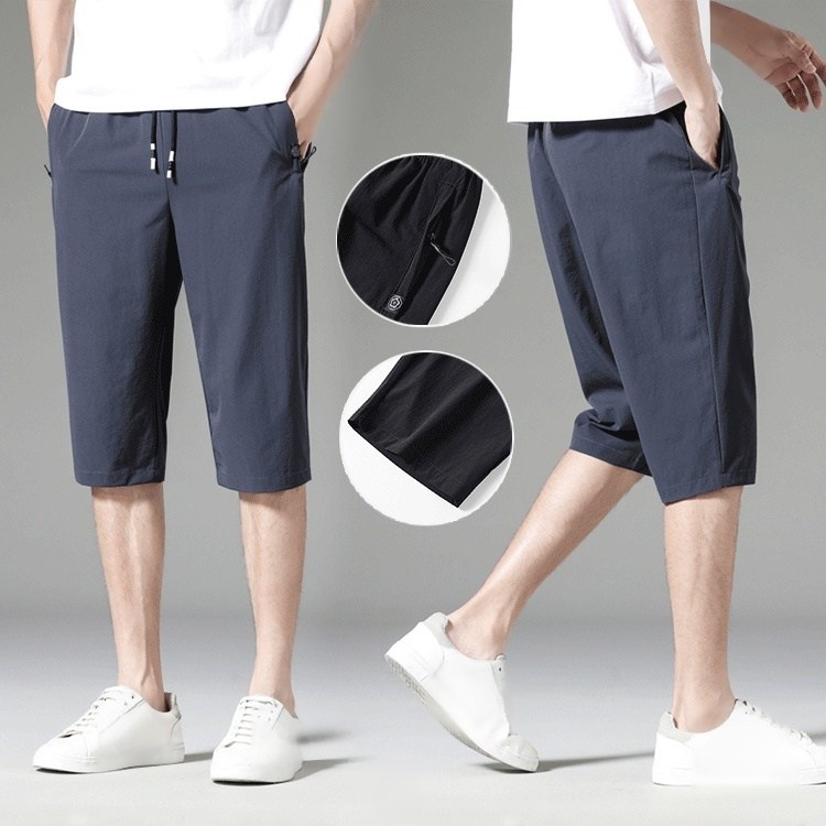 アイスシルククロップドパンツ