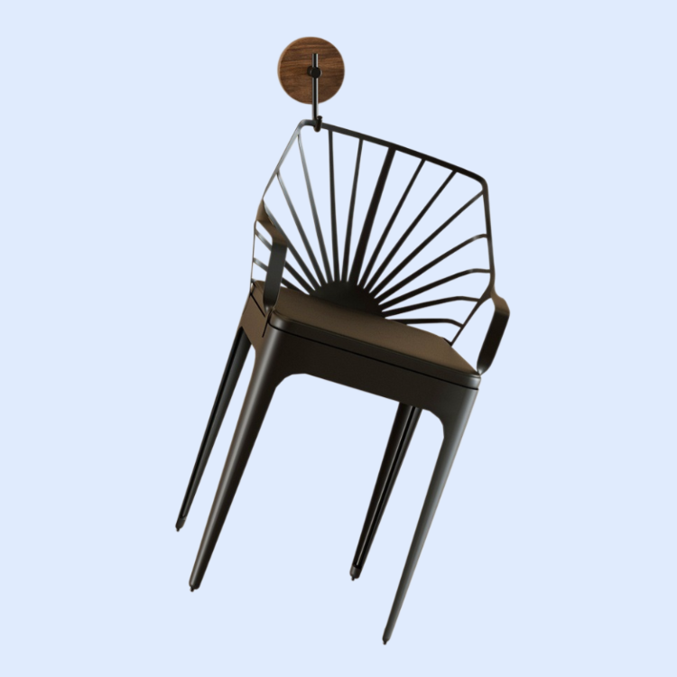 クルミ材の強力吸盤フック