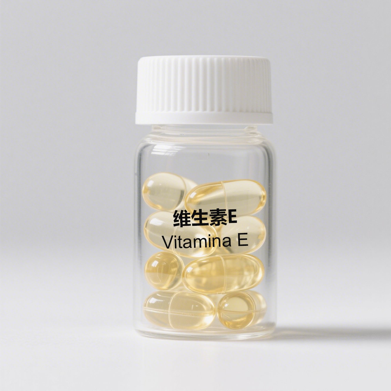 Frasco de Cápsulas de Vitamina E 30 unidades