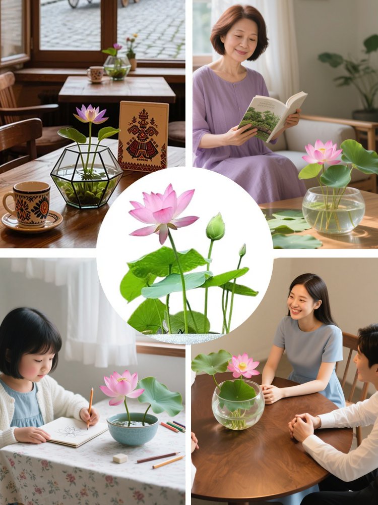 【운세 전환 재물운 초래】관상용 수경 재배 연꽃 씨앗