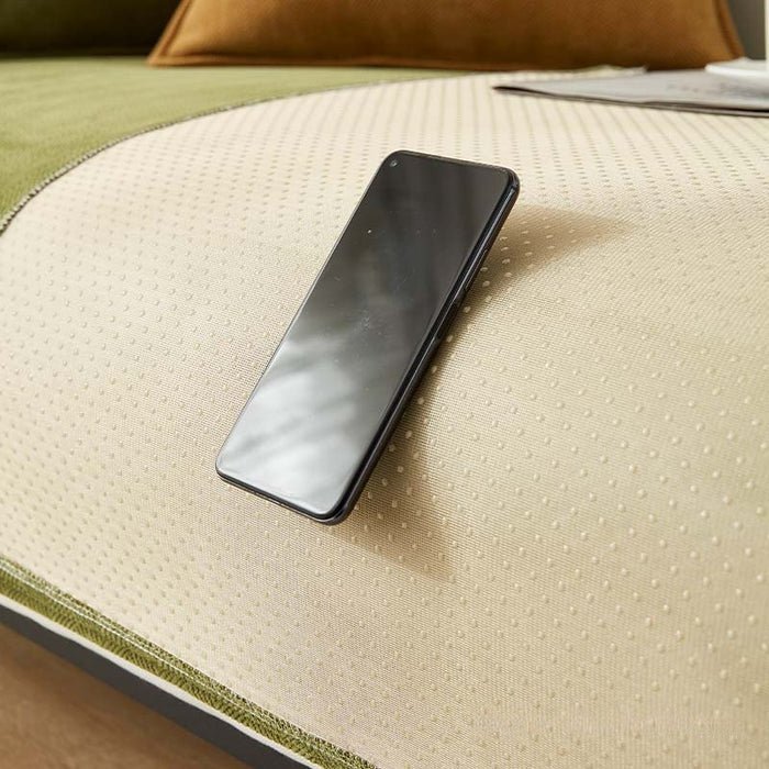 giipet - [Natural Healing] Sofa Cover With Fringe, Scandinavian Style, Multipurpose, Stylish, 1/2/3/