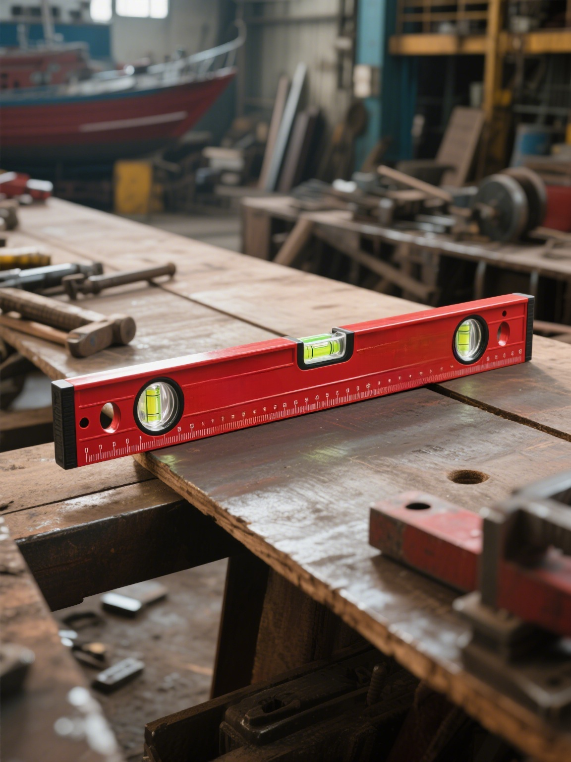 고정밀 알루미늄 합금 레벨 정면 사진