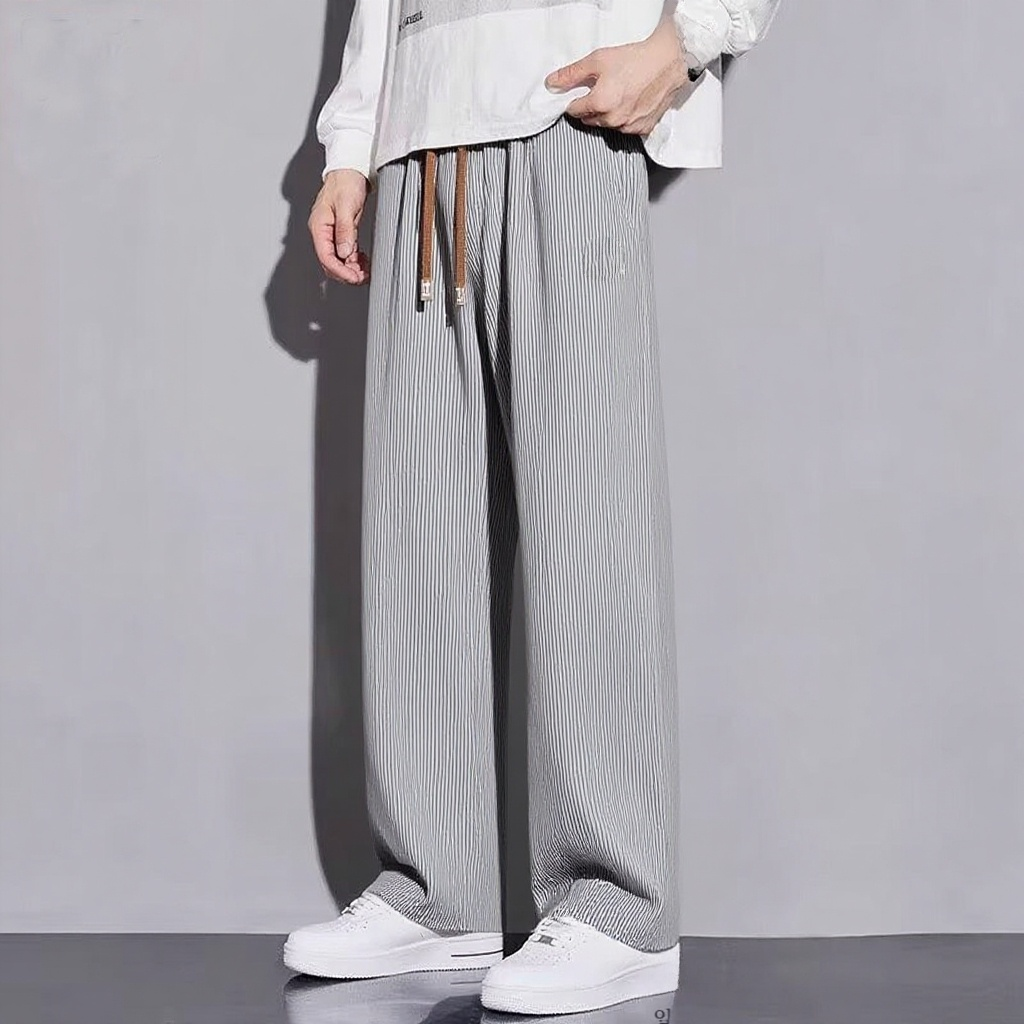 남자 루즈핏 와이드 일자 캐주얼 팬츠 남자 봄 트레이닝 팬츠 주니어 캐주얼 팬츠