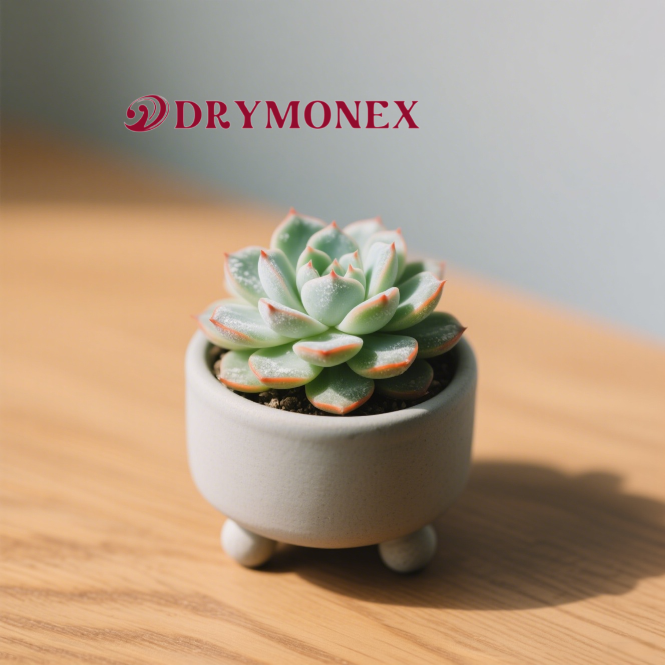 育てやすく、管理も簡単な小さな鉢に入ったかわいい多肉植物