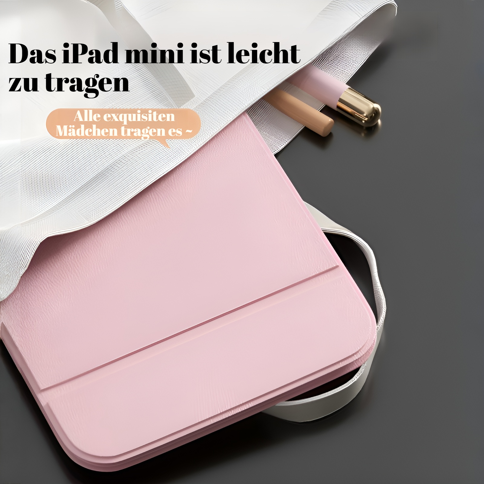 Spiegel, Schminkspiegel, faltbarer Desktop-Tragspiegel, tragbarer HD-Spiegel, Prinzessinnen-Spiegel,