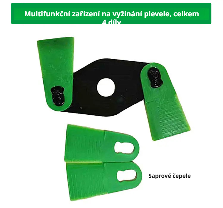 Odolný listový kotouč na sekačku