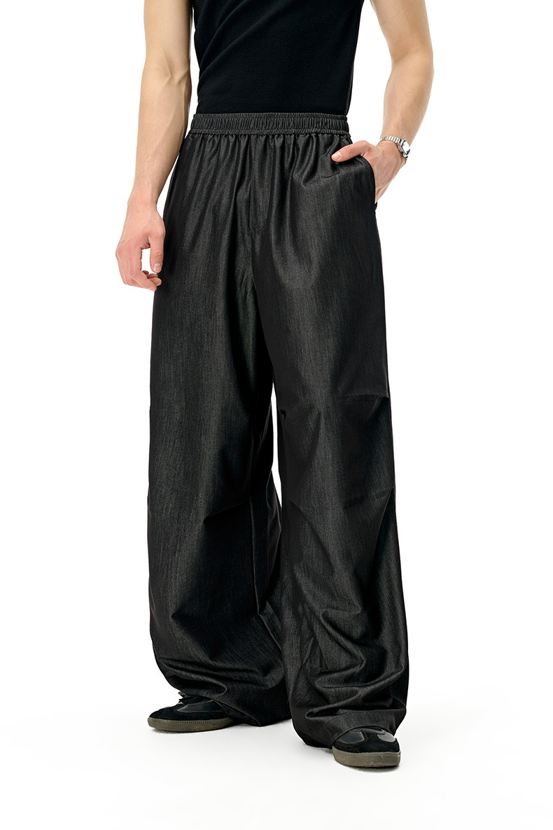 경량 소재 에어컨 팬츠 텍스처 이미지