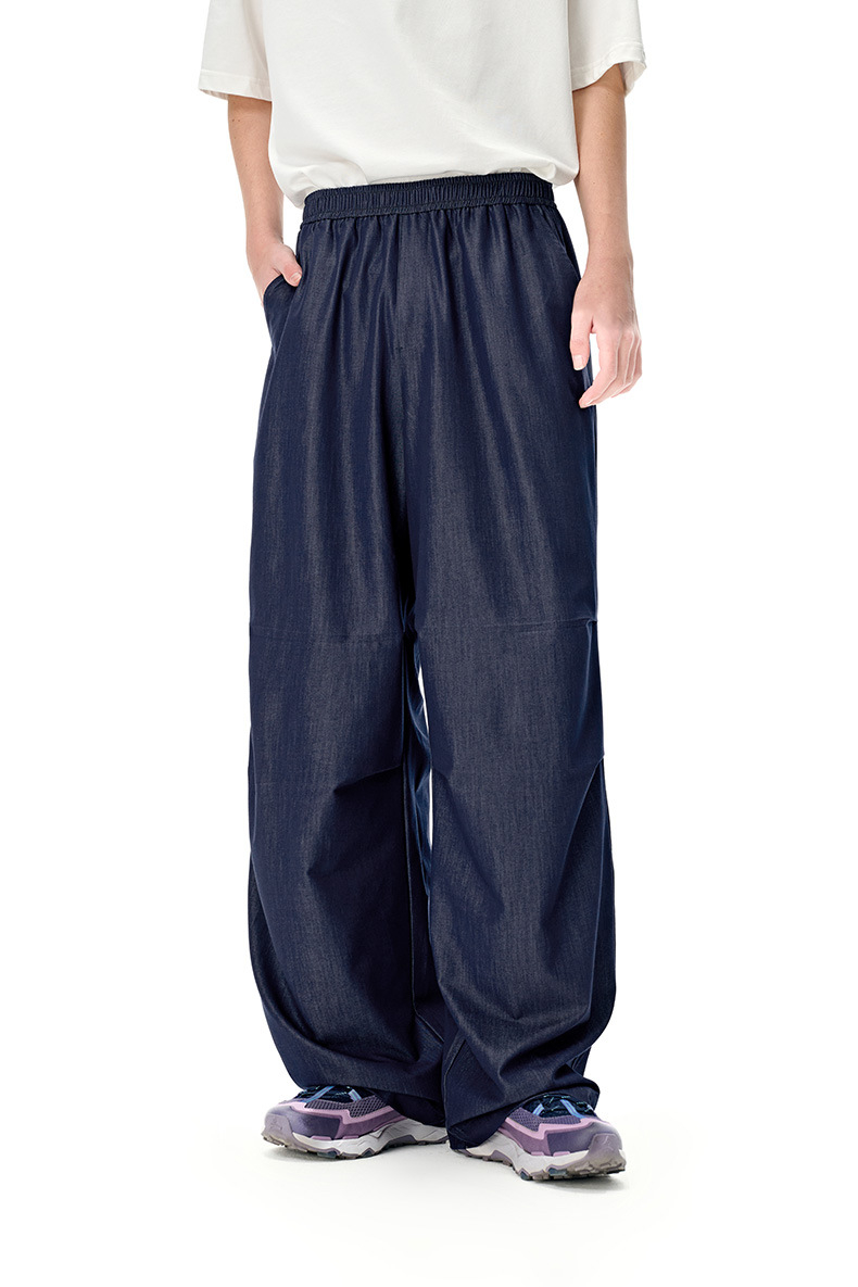 남성 와이드 팬츠 앞면 디자인