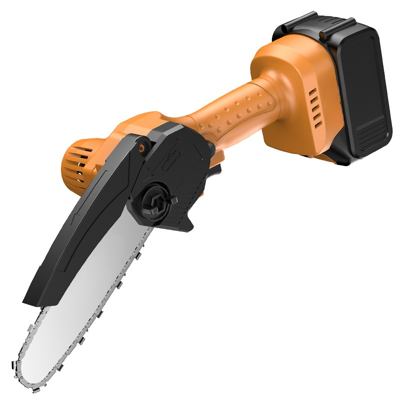 휴대용 충전 미니 목공톱 리튬전기톱 가지치기톱 무선체인톱
