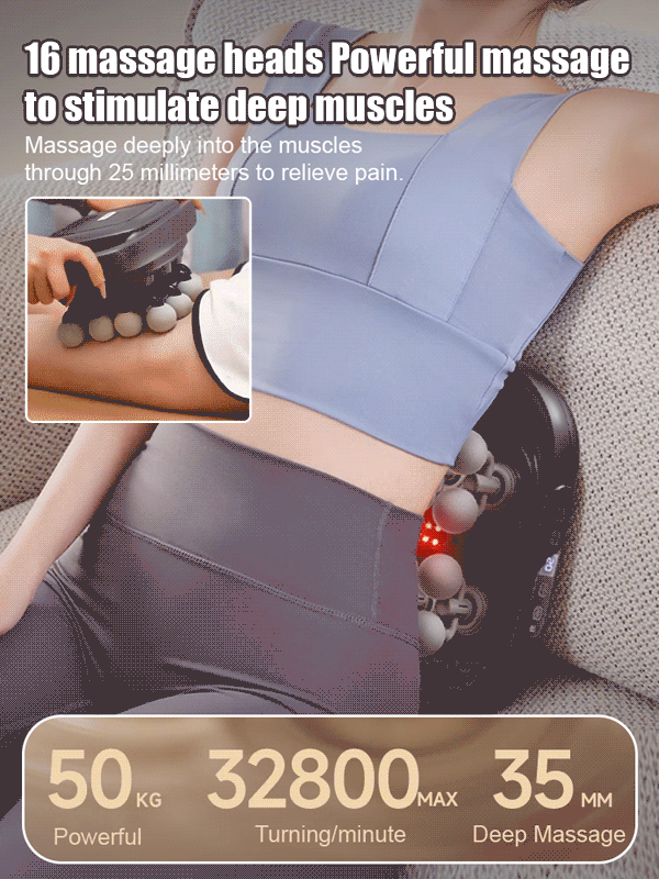 Multi-touchpoint fascia gun, wide range of full body massage