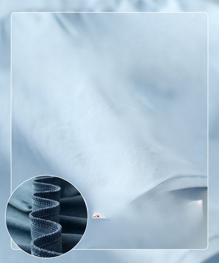 丸首アシンメトリーデザイン若返りドールシャツ