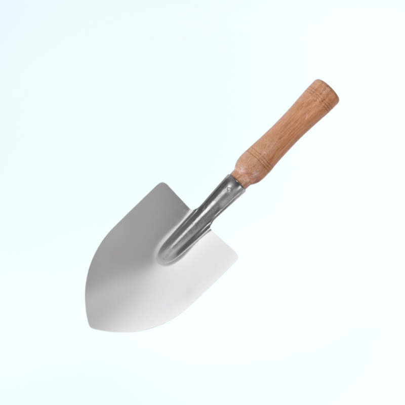 土を耕して野菜を育てるための家庭用ガーデンスコップ