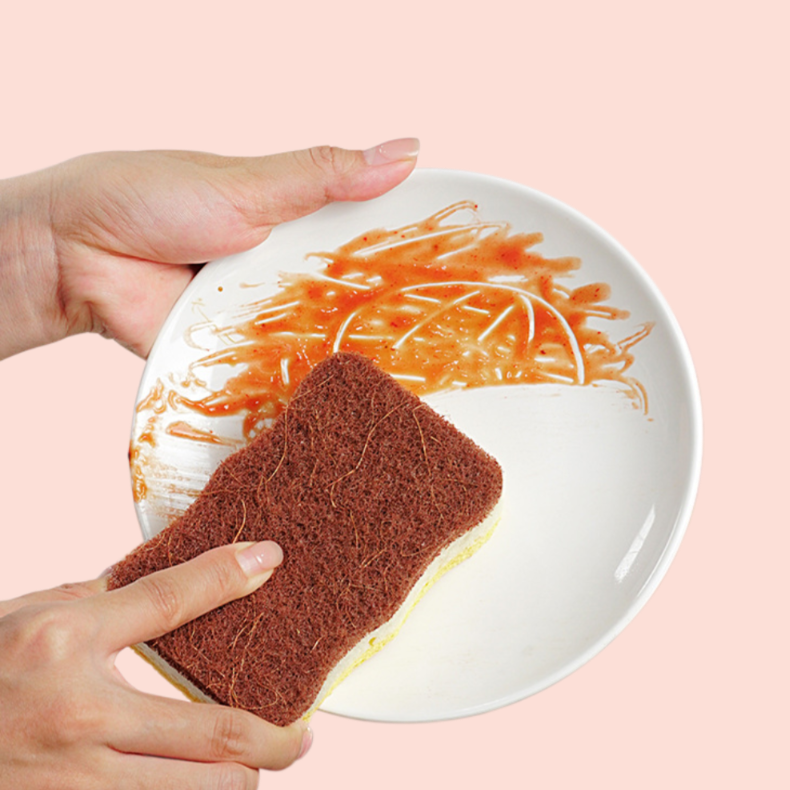 椰棕海綿百潔布商超廚房洗碗刷鍋魔力擦