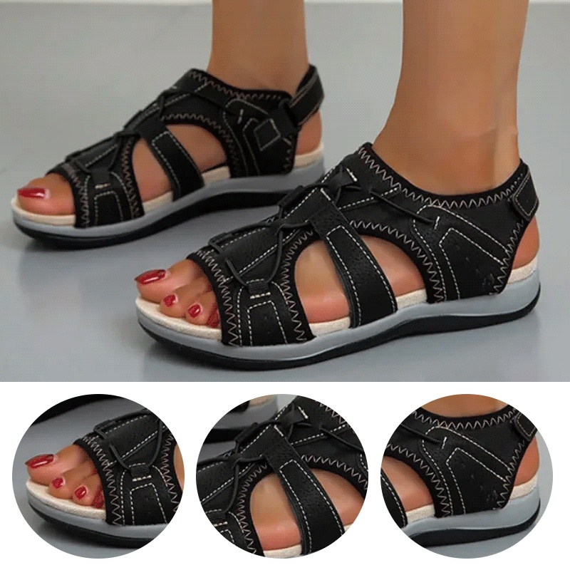 Verstellbare Damensandalen