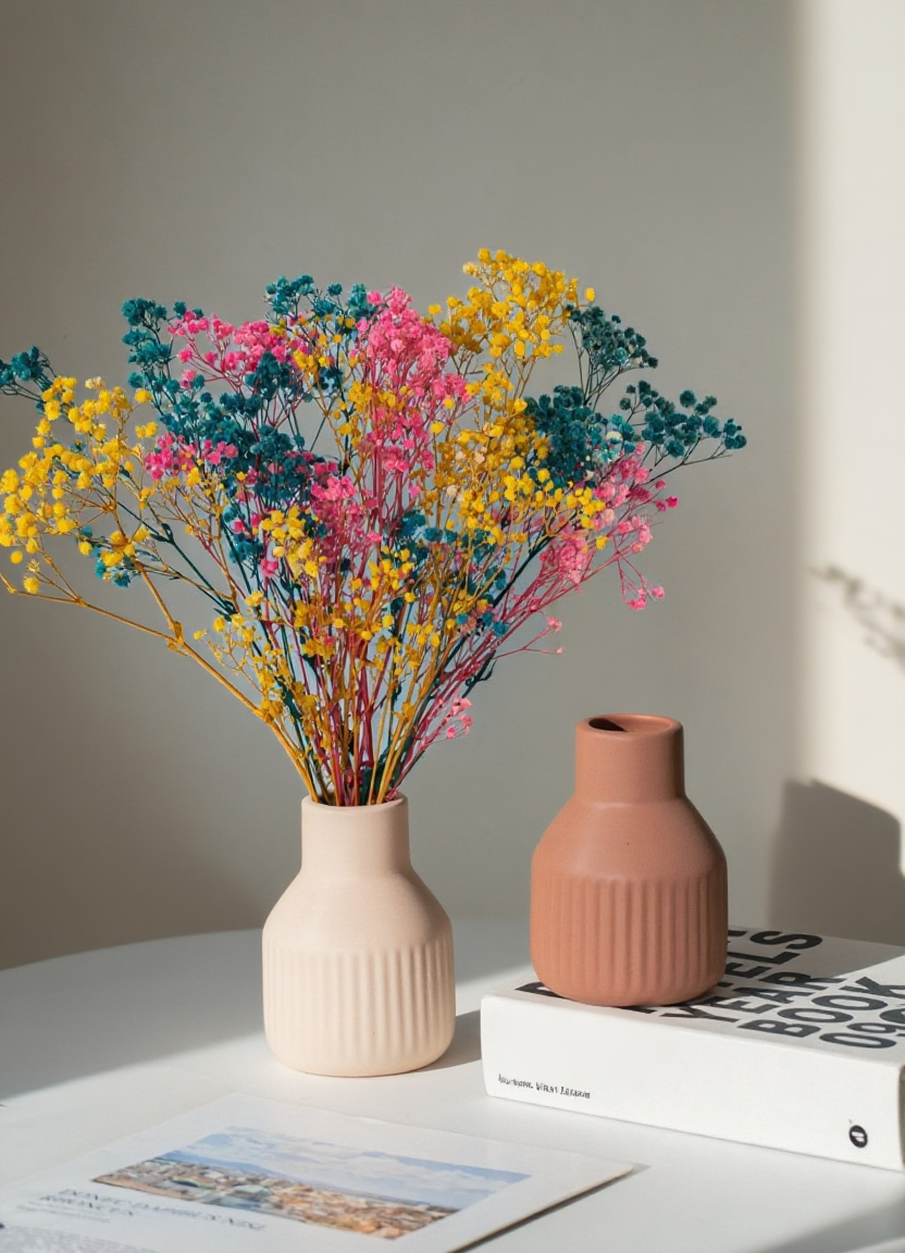 Designová keramická váza s matným povrchem