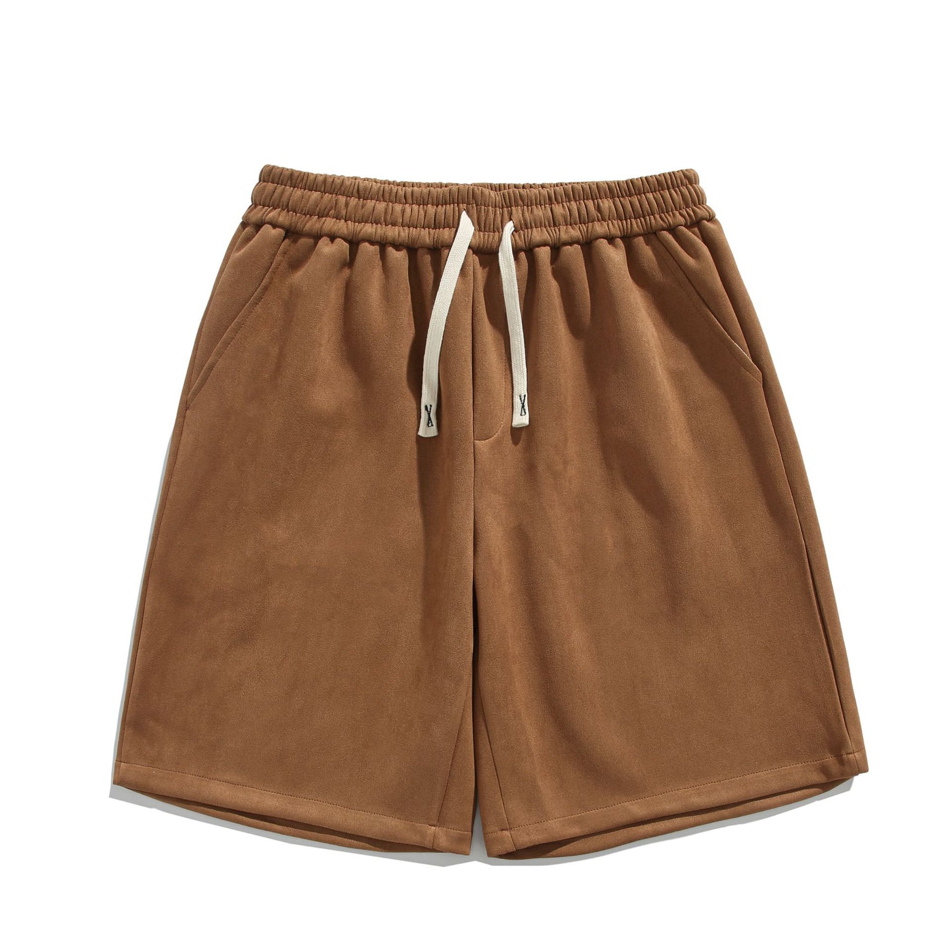 スエードのショートパンツ