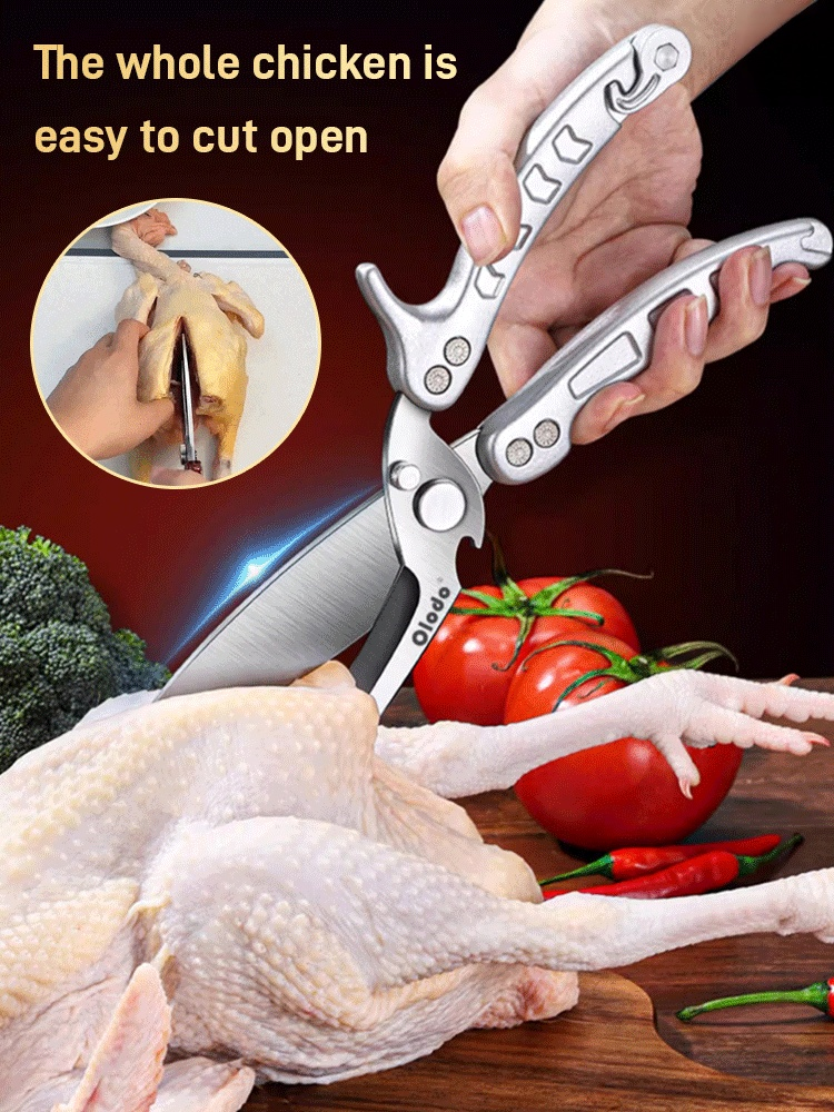 All-steel Whale Shark Multi-function Scissors