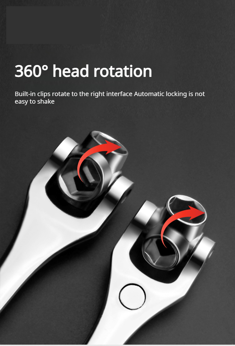 Universal MultiFunctional Magnetic Socket Wrench Maintenance