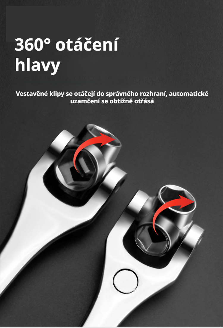 Design magnetického klíče pro bezpečné uchycení