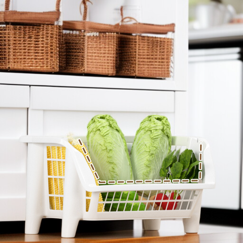 ハニカムデザインの通気性良好なオーガナイザー