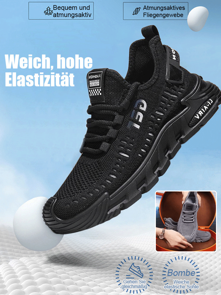 Atmungsaktive Freizeitschuhe aus fliegendem Mesh