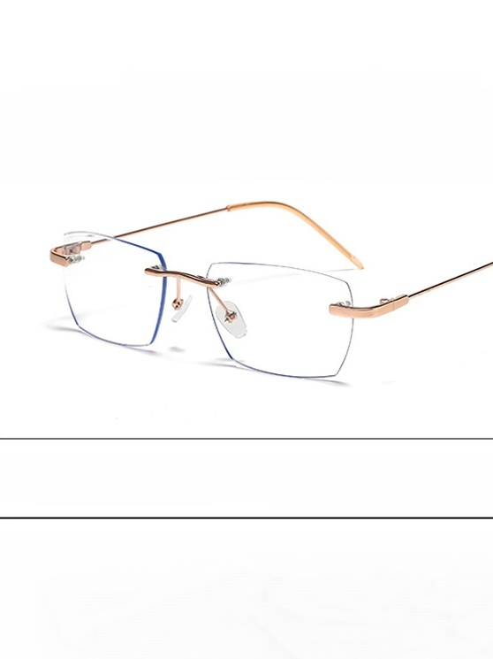 Photochrome, rahmenlose Gleitsichtbrille ohne Rand【Unisex】
