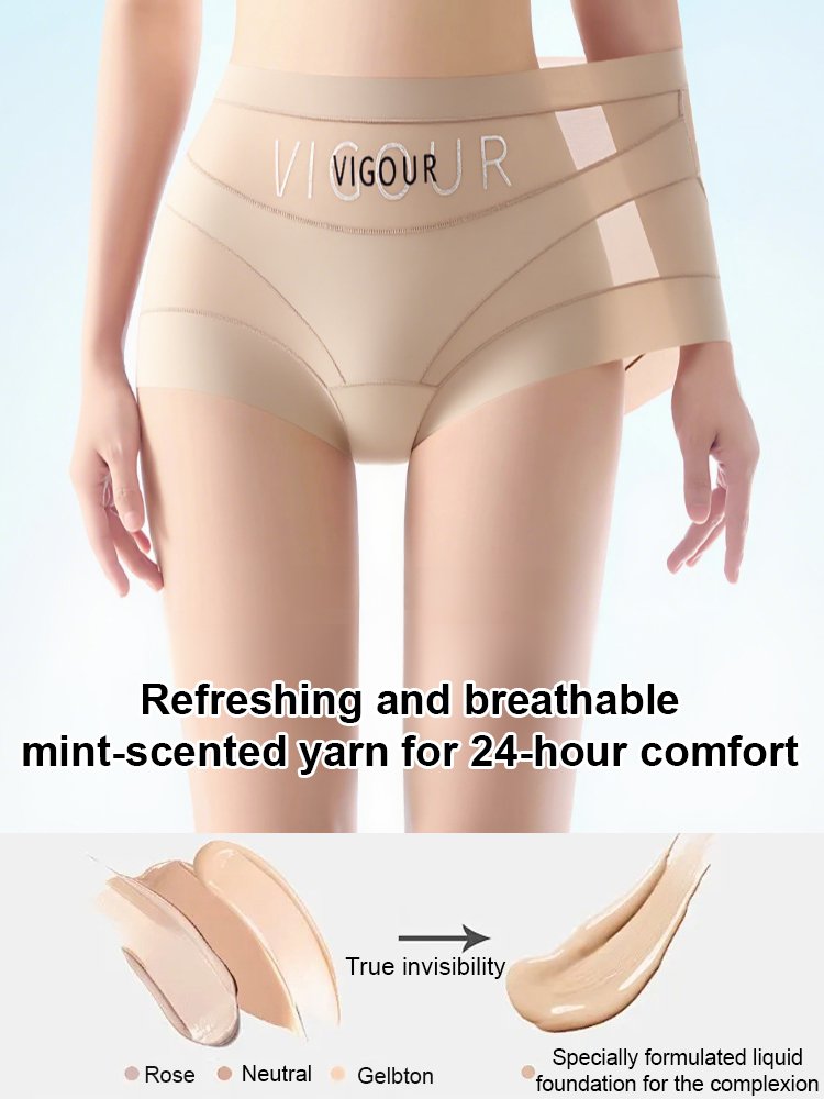 Double-Layer Slimming Lace Seamless Shapewear Panties