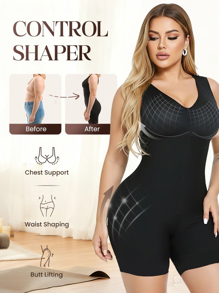 Backless shapewear bodysuit