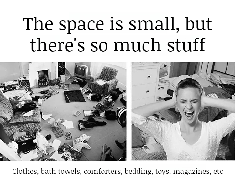 Multilayer large capacity clothing storage basket for wardrobe organization