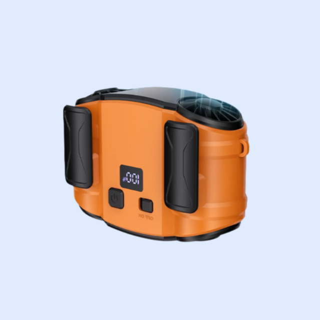 Portable waist fan